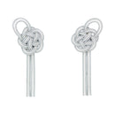 伝統水引細工耳飾‐変わり梅（でんとうみずひきざいくイヤリング‐かわりうめ）