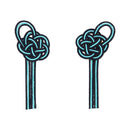 伝統水引細工耳飾‐変わり梅（でんとうみずひきざいくイヤリング‐かわりうめ）