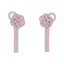 伝統水引細工耳飾‐変わり梅（でんとうみずひきざいくイヤリング‐かわりうめ）