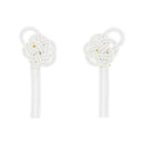 伝統水引細工耳飾‐変わり梅（でんとうみずひきざいくイヤリング‐かわりうめ）