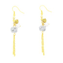 伝統水引細工耳刺‐寄せ淡路玉（でんとうみずひきざいくピアス‐よせあわじだま）