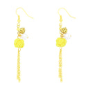 伝統水引細工耳刺‐寄せ淡路玉（でんとうみずひきざいくピアス‐よせあわじだま）