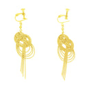 伝統水引細工耳飾‐変わり淡路（でんとうみずひきざいくイヤリング‐かわりあわじ）